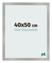 Bilderrahmen 40x50cm Aluminium Gebürstet MDF Bologna Vorne Messe | Yourdecoration.at