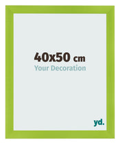 Bilderrahmen 40x50cm Grün MDF Pisa Vorne Messe | Yourdecoration.at