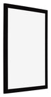 Bilderrahmen 40x50cm Schwarz Hochglanz MDF Bologna Vorne Schrag | Yourdecoration.at
