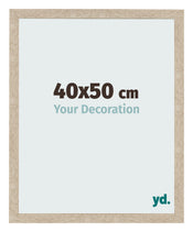 Bilderrahmen 40x50cm Sonoma Eiche MDF Bologna Vorne Messe | Yourdecoration.at