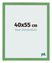 Bilderrahmen 40x55 cm Grun MDF Bologna Vorne Messe | Yourdecoration.at