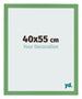 Bilderrahmen 40x55 cm Grun MDF Bologna Vorne Messe | Yourdecoration.at