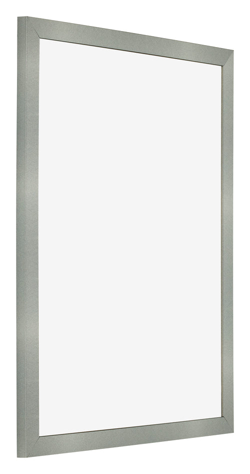 Bilderrahmen 40x55cm Aluminium Gebürstet MDF Bologna Vorne Schrag | Yourdecoration.at