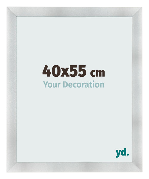Bilderrahmen 40x55cm Aluminium Gebürstet MDF Pisa Vorne Messe | Yourdecoration.at