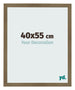 Bilderrahmen 40x55cm Bronze Dekor MDF Bologna Vorne Messe | Yourdecoration.at