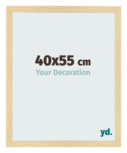 Bilderrahmen 40x55cm Buche Dekor MDF Bologna Vorne Messe | Yourdecoration.at