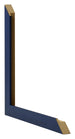 Bilderrahmen 40x55cm Dunkelblau Gewischt MDF Bologna Detail Querschnitte | Yourdecoration.at