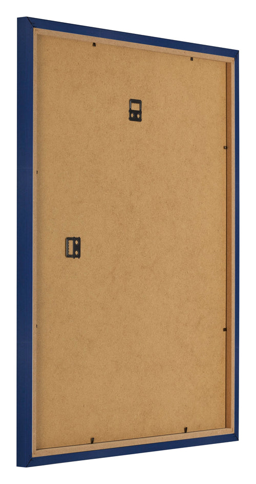 Bilderrahmen 40x55cm Dunkelblau Gewischt MDF Bologna Ruckseite Schrag | Yourdecoration.at