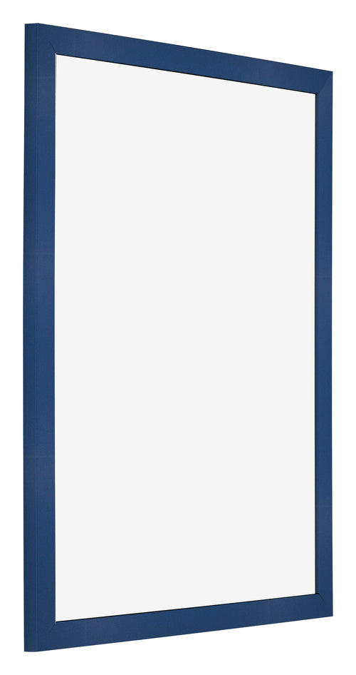 Bilderrahmen 40x55cm Dunkelblau MDF Bologna Vorne Schrag | Yourdecoration.at