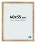 Bilderrahmen 40x55cm Gold Antik MDF Bologna Vorne Messe | Yourdecoration.at