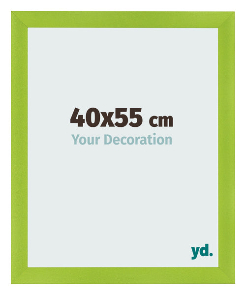 Bilderrahmen 40x55cm Grün MDF Pisa Vorne Messe | Yourdecoration.at