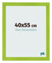 Bilderrahmen 40x55cm Grün MDF Pisa Vorne Messe | Yourdecoration.at