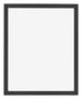 Bilderrahmen 40x55cm Schwarz Gemasert MDF Bologna Vorne | Yourdecoration.at