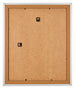 Bilderrahmen 40x55cm Silber Matt MDF Lazio Ruckseite | Yourdecoration.at