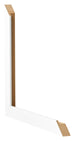 Bilderrahmen 40x55cm Weiss Matt MDF Bologna Detail Querschnitte | Yourdecoration.at