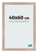 Bilderrahmen 40x60 cm Altrosa MDF Bologna Vorne Messe | Yourdecoration.at