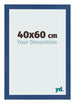 Bilderrahmen 40x60 cm Dunkelblau MDF Bologna Vorne Messe | Yourdecoration.at