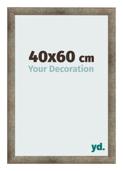 Bilderrahmen 40x60 cm Metall Vintage MDF Bologna Vorne Messe | Yourdecoration.at