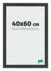 Bilderrahmen 40x60cm Antrazit MDF Bologna Vorne Messe | Yourdecoration.at