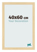 Bilderrahmen 40x60cm Buche Dekor MDF Bologna Vorne Messe | Yourdecoration.at