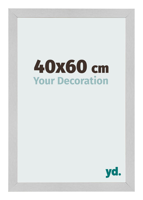 Bilderrahmen 40x60cm Edelstahl MDF Bologna Vorne Messe | Yourdecoration.at
