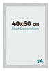 Bilderrahmen 40x60cm Edelstahl MDF Bologna Vorne Messe | Yourdecoration.at
