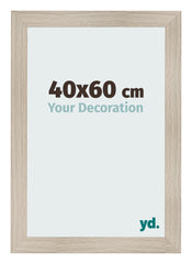 Bilderrahmen 40x60cm Eiche Rustikal MDF Pisa Vorne Messe | Yourdecoration.at