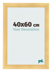 Bilderrahmen 40x60cm Gold Vintage MDF Pisa Vorne Messe | Yourdecoration.at
