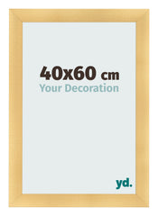 Bilderrahmen 40x60cm Gold Vintage MDF Pisa Vorne Messe | Yourdecoration.at