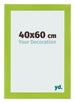 Bilderrahmen 40x60cm Grün MDF Pisa Vorne Messe | Yourdecoration.at