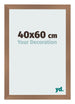 Bilderrahmen 40x60cm Kupfer Dekor MDF Bologna Vorne Messe | Yourdecoration.at