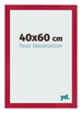 Bilderrahmen 40x60cm Rot MDF Bologna Vorne Messe | Yourdecoration.at