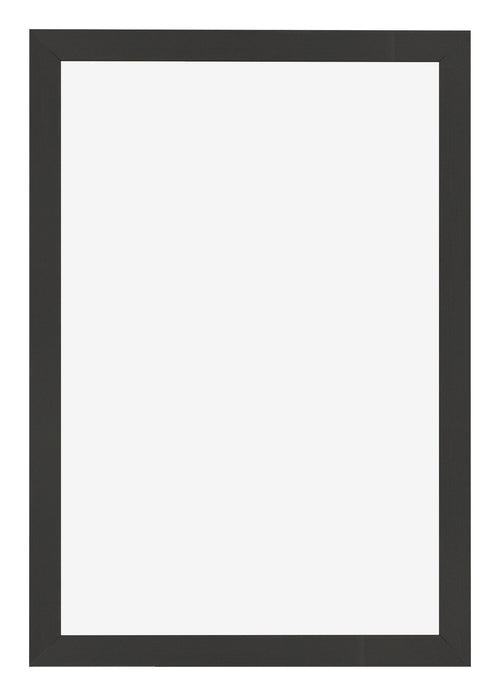 Bilderrahmen 40x60cm Schwarz Gemasert MDF Bologna Vorne | Yourdecoration.at