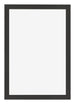Bilderrahmen 40x60cm Schwarz Gemasert MDF Bologna Vorne | Yourdecoration.at