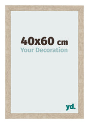 Bilderrahmen 40x60cm Sonoma Eiche MDF Bologna Vorne Messe | Yourdecoration.at