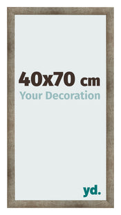 Bilderrahmen 40x70 cm Metall Vintage MDF Bologna Vorne Messe | Yourdecoration.at