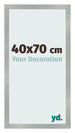 Bilderrahmen 40x70cm Aluminium Gebürstet MDF Bologna Vorne Messe | Yourdecoration.at
