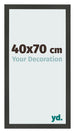 Bilderrahmen 40x70cm Antrazit MDF Bologna Vorne Messe | Yourdecoration.at