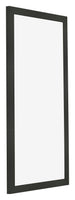 Bilderrahmen 40x70cm Antrazit MDF Bologna Vorne Schrag | Yourdecoration.at