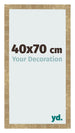 Bilderrahmen 40x70cm Gold Antik MDF Bologna Vorne Messe | Yourdecoration.at