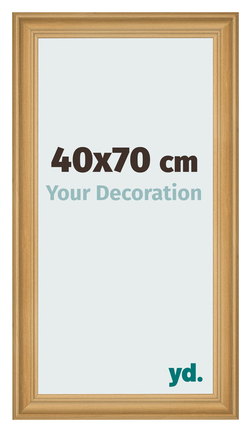 Bilderrahmen 40x70cm Kiefer Gemasert MDF Lazio Vorne Messe | Yourdecoration.at
