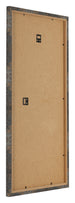Bilderrahmen 40x70cm Oxidiertes Metall MDF Bologna Ruckseite Schrag | Yourdecoration.at