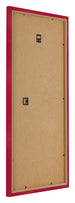 Bilderrahmen 40x70cm Rot MDF Bologna Ruckseite Schrag | Yourdecoration.at