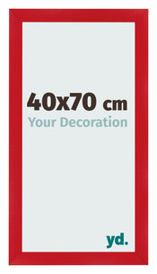 Bilderrahmen 40x70cm Rot MDF Pisa Vorne Messe | Yourdecoration.at