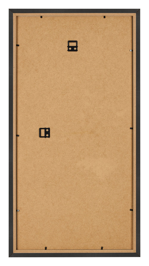Bilderrahmen 40x70cm Schwarz Matt MDF Bologna Ruckseite | Yourdecoration.at