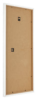 Bilderrahmen 40x70cm Weiss Hochglanz MDF Bologna Ruckseite Schrag | Yourdecoration.at