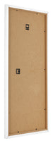 Bilderrahmen 40x70cm Weiss Matt MDF Bologna Ruckseite Schrag | Yourdecoration.at