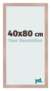 Bilderrahmen 40x80 cm Altrosa MDF Bologna Vorne Messe | Yourdecoration.at