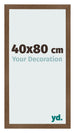 Bilderrahmen 40x80 cm Eiche Rustikal MDF Bologna Vorne Messe | Yourdecoration.at