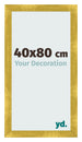 Bilderrahmen 40x80cm Gold Vintage MDF Pisa Vorne Messe | Yourdecoration.at